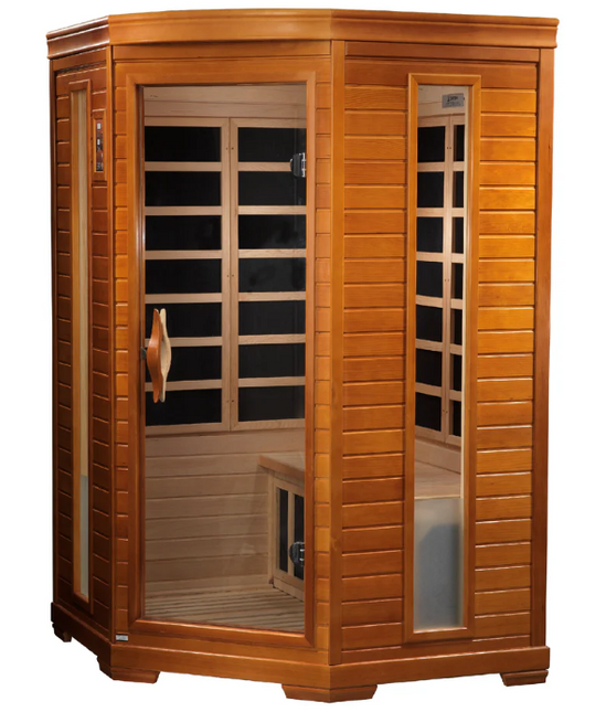 Dynamic "Heming" 2 Person Ultra Low EMF Far IR Sauna (DYN-6225-02 Elite)