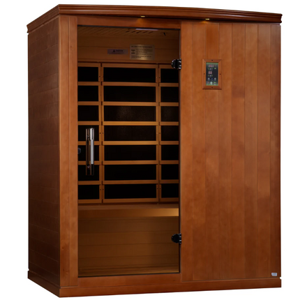 Dynamic "Madrid Limited Elite" 3 Person Ultra Low EMF FAR IR Sauna (DYN-6310-04 Elite)