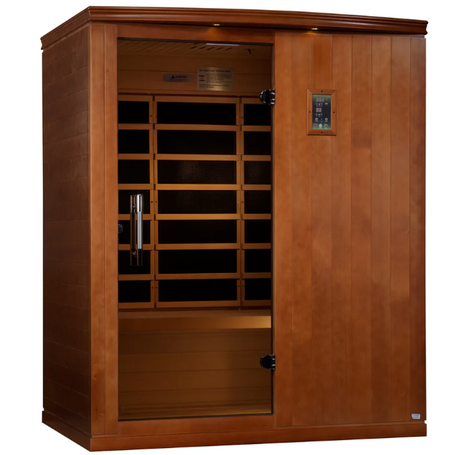 Dynamic "Madrid Limited Elite" 3 Person Ultra Low EMF FAR IR Sauna (DYN-6310-04 Elite)