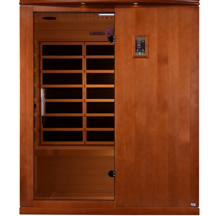 Dynamic "Madrid Limited Elite" 3 Person Ultra Low EMF FAR IR Sauna (DYN-6310-04 Elite)