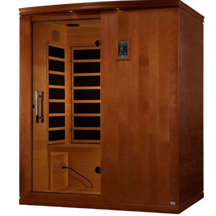 Dynamic "Madrid Limited Elite" 3 Person Ultra Low EMF FAR IR Sauna (DYN-6310-04 Elite)