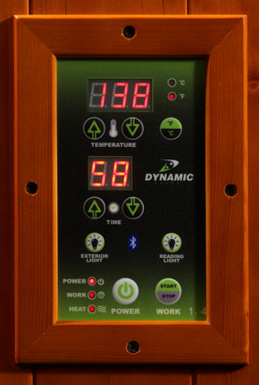 Dynamic "Venice Limited Elite" 2 Person Ultra Low EMF FAR IR Sauna (DYN-6210-04 Elite)