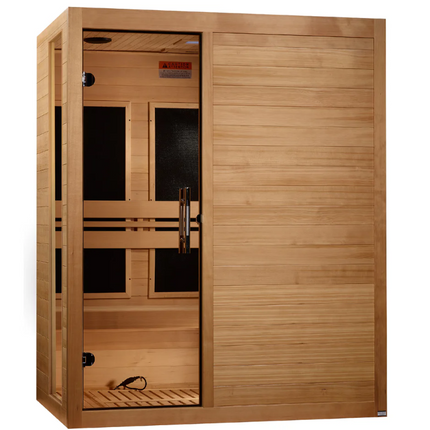 ***New 2026 Model*** Dynamic "Toscana" 3 Person Ultra Low EMF FAR IR Sauna (DYN-6315-05 Elite)
