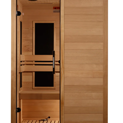 ***New 2026 Model*** Dynamic "Lucca" 2 Person Ultra Low EMF FAR IR Sauna (DYN-6215-05 Elite)