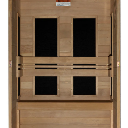 ***New 2026 Model*** Dynamic "Lucca" 2 Person Ultra Low EMF FAR IR Sauna (DYN-6215-05 Elite)