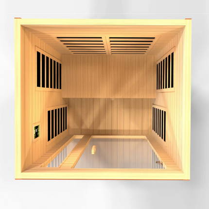 Dynamic "Cordoba" 2 Person Low EMF - FAR Infrared Sauna (DYN-6203-01)