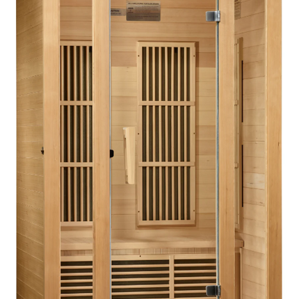 Maxxus "Seattle" 2 Person Low EMF FAR IR Sauna (MX-J206-01)
