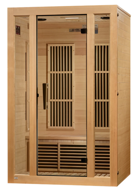 Maxxus "Seattle" 2 Person Low EMF FAR IR Sauna (MX-J206-01)