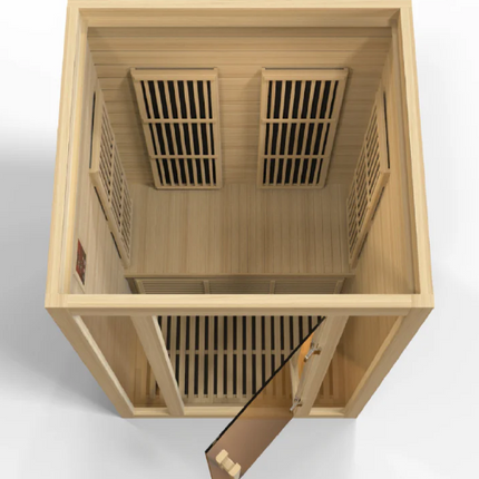 Maxxus "Seattle" 2 Person Low EMF FAR IR Sauna (MX-J206-01)