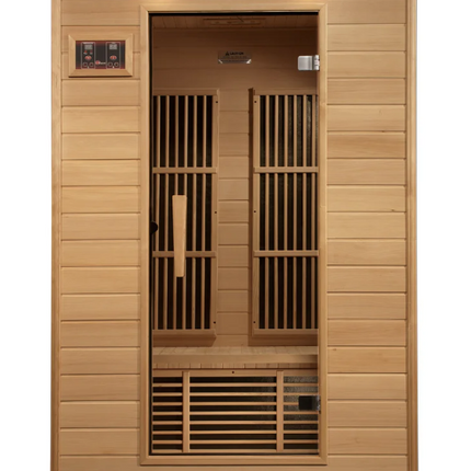 Maxxus 2 Person Near Zero EMF FAR IR Sauna (MX-K206-01-ZF HEM)
