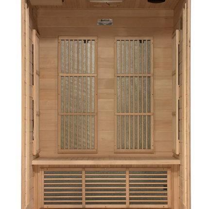 Maxxus 2 Person Near Zero EMF FAR IR Sauna (MX-K206-01-ZF HEM)