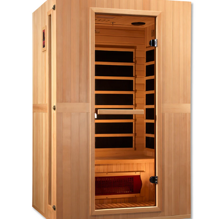 Maxxus "Serenity" Dual Tech 2 Person Low EMF FAR IR Sauna (MX-LS2-01)