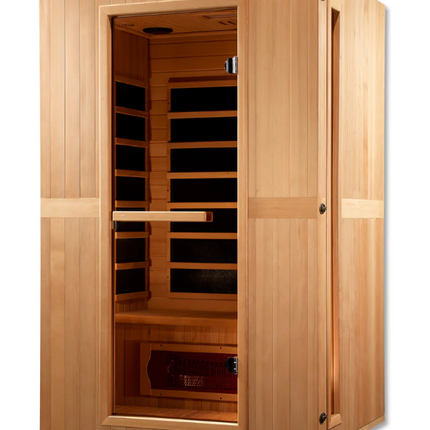 Maxxus "Serenity" Dual Tech 2 Person Low EMF FAR IR Sauna (MX-LS2-01)