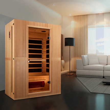 Maxxus "Serenity" Dual Tech 2 Person Low EMF FAR IR Sauna (MX-LS2-01)