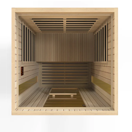 Maxxus "Serenity" Dual Tech 2 Person Low EMF FAR IR Sauna (MX-LS2-01)