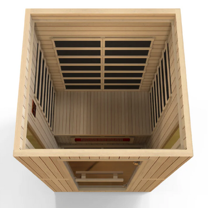 Maxxus "Serenity" Dual Tech 2 Person Low EMF FAR IR Sauna (MX-LS2-01)