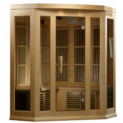 Maxxus 3 Person Low EMF FAR IR Sauna (MX-K356-01)