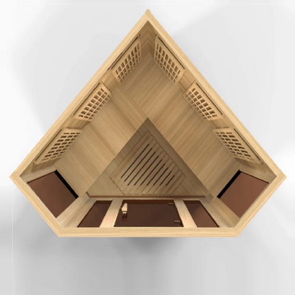 Maxxus 3 Person Low EMF FAR IR Sauna (MX-K356-01)
