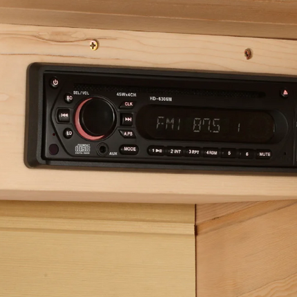 Maxxus 3 Person Low EMF FAR IR Sauna (MX-K356-01)