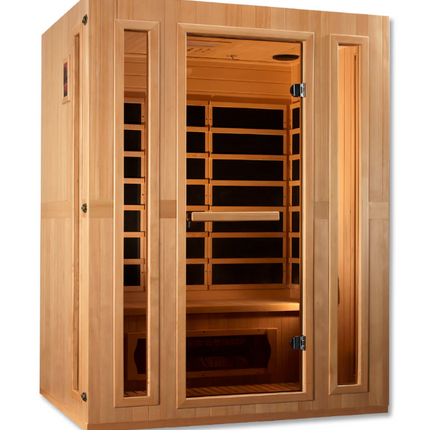 Maxxus "Trinity" Dual Tech 3 person Low EMF FAR IR Sauna (MX-LS3-01)