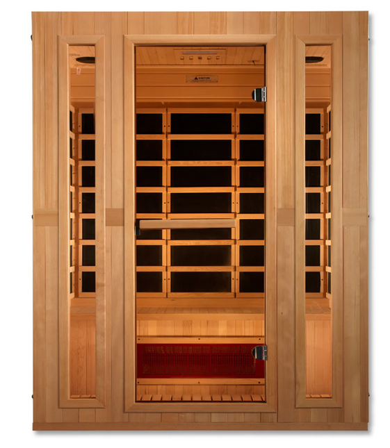 Maxxus "Trinity" Dual Tech 3 person Low EMF FAR IR Sauna (MX-LS3-01)