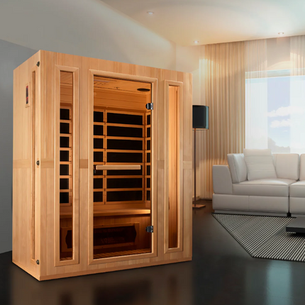 Maxxus "Trinity" Dual Tech 3 person Low EMF FAR IR Sauna (MX-LS3-01)