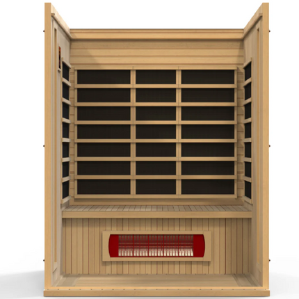 Maxxus "Trinity" Dual Tech 3 person Low EMF FAR IR Sauna (MX-LS3-01)