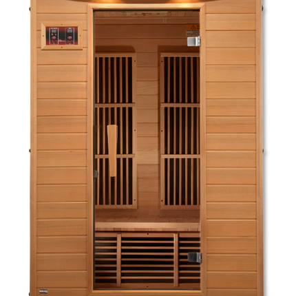 Maxxus "Toulose" 2 Person Low EMF FAR IR Sauna (MX-K206-01)