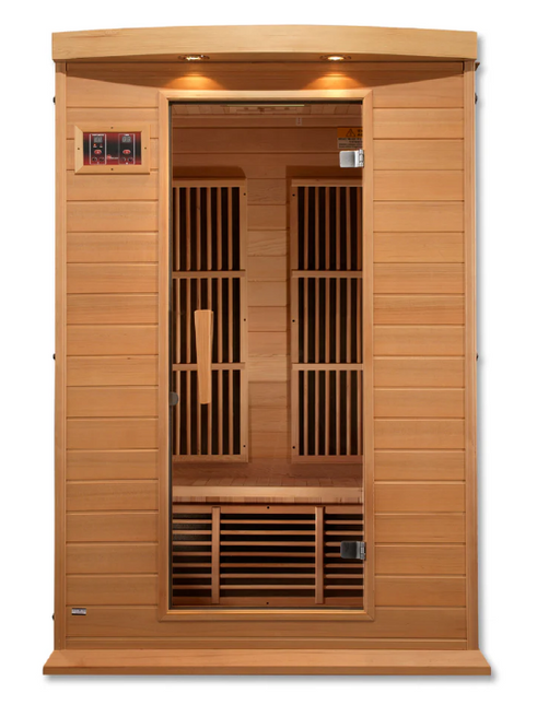 Maxxus "Toulose" 2 Person Low EMF FAR IR Sauna (MX-K206-01)