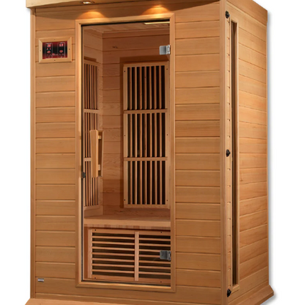Maxxus "Toulose" 2 Person Low EMF FAR IR Sauna (MX-K206-01)