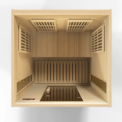 Maxxus "Toulose" 2 Person Low EMF FAR IR Sauna (MX-K206-01)