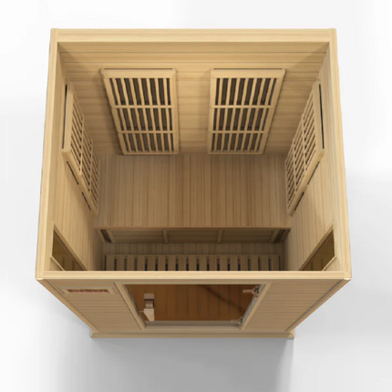 Maxxus "Toulose" 2 Person Low EMF FAR IR Sauna (MX-K206-01)
