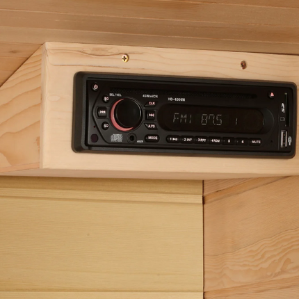 Maxxus "Toulose" 2 Person Low EMF FAR IR Sauna (MX-K206-01)