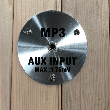 Maxxus "Bellevue" 3 Person Low EMF FAR IR Sauna (MX-J306-01)