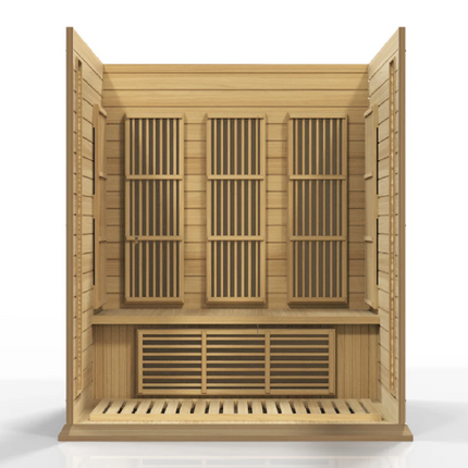 Maxxus 3 Person Low EMF FAR IR Sauna (MX-K306-01)