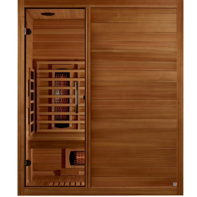 Maxxus "S-Line" 3 Person Full Spectrum IR Sauna (MX-S306-01-FS-PC)