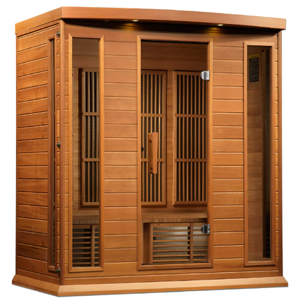 Maxxus "Chaumont" 4 Person Near Zero EMF FAR IR Sauna (MX-K406-01-ZF CED)