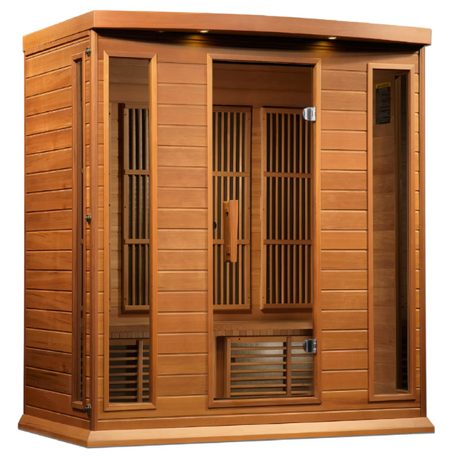 Maxxus "Chaumont" 4 Person Near Zero EMF FAR IR Sauna (MX-K406-01-ZF CED)