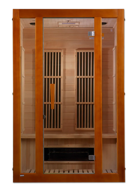 Maxxus "Aspen" Dual Tech 2 person Low EMF FAR IR Sauna (MX-J206-02S)