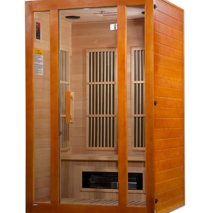 Maxxus "Aspen" Dual Tech 2 person Low EMF FAR IR Sauna (MX-J206-02S)