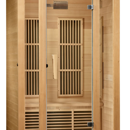Maxxus "Seattle" 2 Person Near Zero EMF FAR IR Sauna (MX-J206-01-ZF)