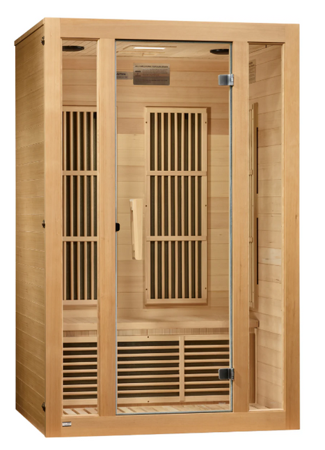 Maxxus "Seattle" 2 Person Near Zero EMF FAR IR Sauna (MX-J206-01-ZF)