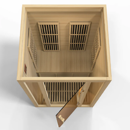 Maxxus "Seattle" 2 Person Near Zero EMF FAR IR Sauna (MX-J206-01-ZF)