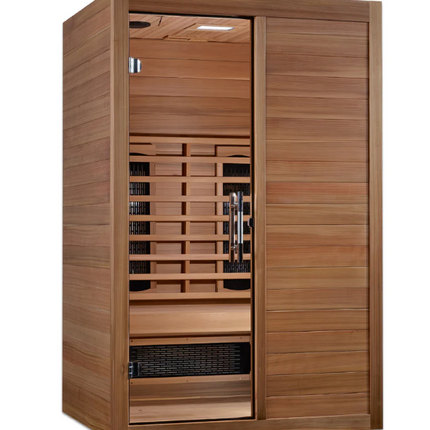 Maxxus "S-Line" 2 Person Full Spectrum IR Sauna (MX-S206-01-FS-PC)