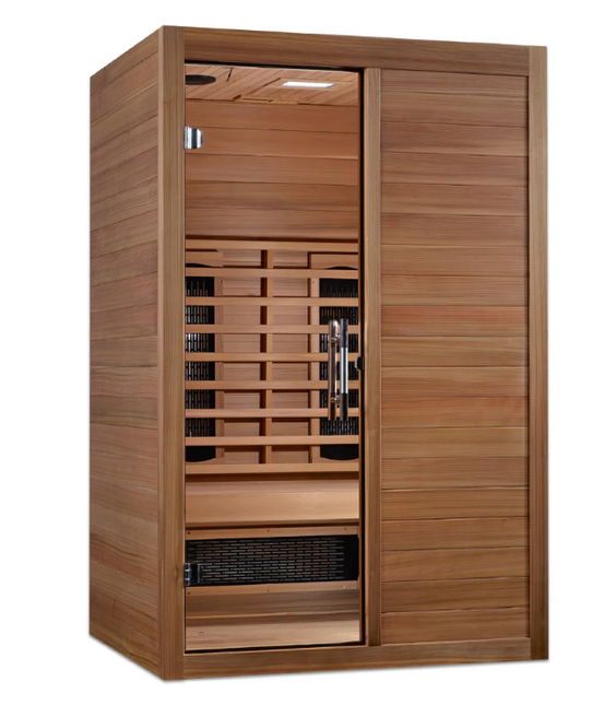 Maxxus "S-Line" 2 Person Full Spectrum IR Sauna (MX-S206-01-FS-PC)