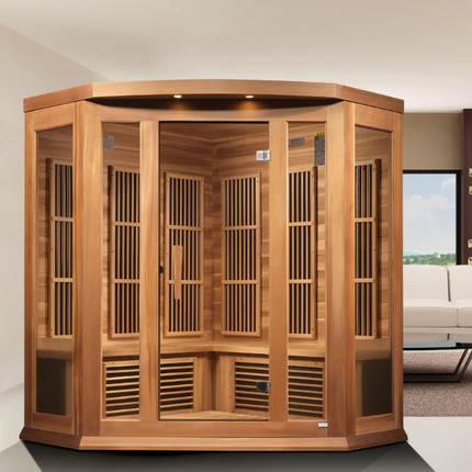 Maxxus 3 Person Low EMF FAR IR Sauna (MX-K356-01 CED)