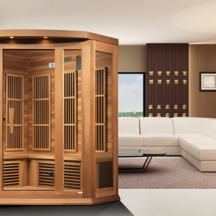 Maxxus 3 Person Low EMF FAR IR Sauna (MX-K356-01 CED)