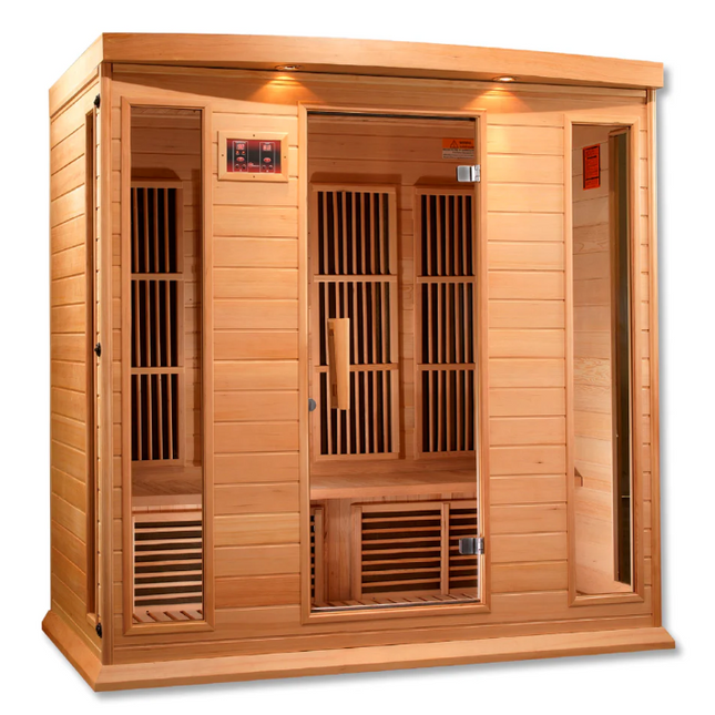 Maxxus 4 Person Low EMF FAR IR Sauna (MX-K406-01)