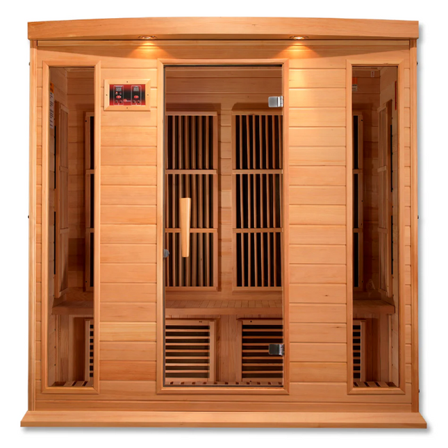 Maxxus 4 Person Low EMF FAR IR Sauna (MX-K406-01)