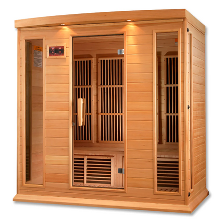 Maxxus 4 Person Low EMF FAR IR Sauna (MX-K406-01)